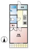 小杉フラワーハイツの間取り画像