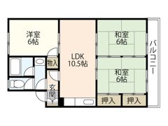 コーポ木村の間取り画像