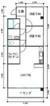 ハイライズナリタの間取り画像