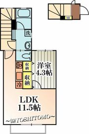 COMFORT ROOMの間取り画像