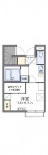 レオパレスK＆Sの間取り画像