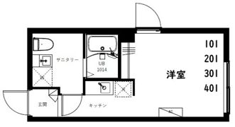 Novel Court 西新井の間取り画像