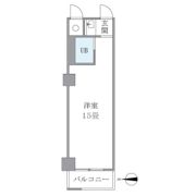 DIKマンション新橋の間取り画像