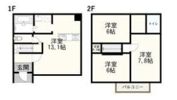 高崎市萩原町戸建の間取り画像