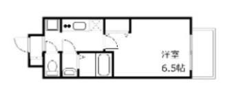 ゼオン大阪EASTの間取り画像