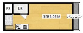 清水丘マンションの間取り画像