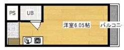 清水丘マンションの間取り画像