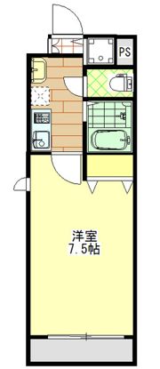 ルフォン今里の間取り画像