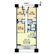パークホームズ横濱山下町の間取り画像
