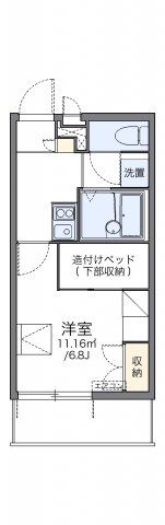 レオパレスセリオ国立の間取り画像