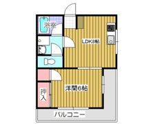 太陽ビルの間取り画像