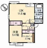 リベラ東の間取り画像