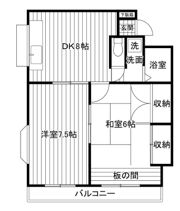 リバーハイム711の間取り画像