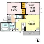 マイプレイス東照宮 Aの間取り画像