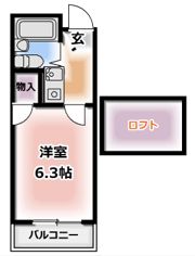 アクセスBの間取り画像