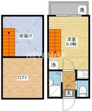 かもめアパートの間取り画像