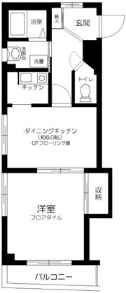 ベルメゾン宇野の間取り画像