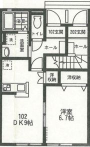 エスポワールの間取り画像
