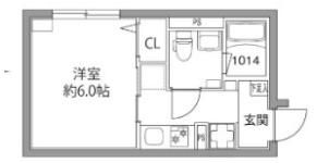 レピュア板橋本町レジデンスの間取り画像