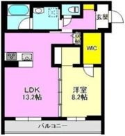 シャーメゾン表町の間取り画像