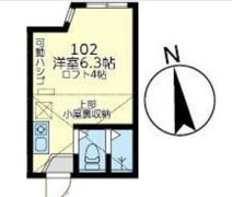 ユナイト白楽アンシャンテの間取り画像