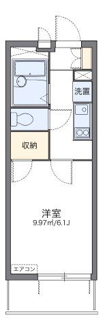 レオパレスクルーオブアイランドの間取り画像