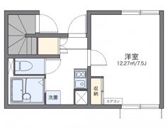 レオネクストケーズキューブ川名の間取り画像