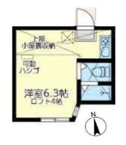 ユナイト白楽アンシャンテの間取り画像