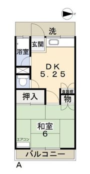 コーポチェリーの間取り画像