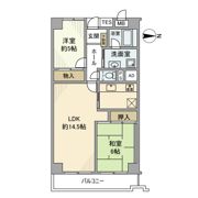 国分寺ビューハイツの間取り画像