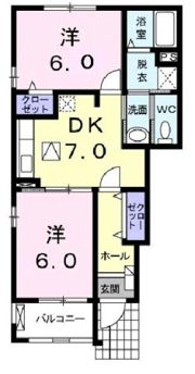 フォーリスト クスジⅠの間取り画像