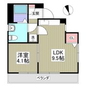 コーポ花岡の間取り画像