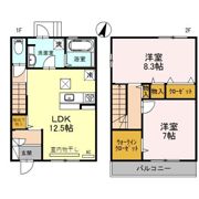 ローデンコートの間取り画像