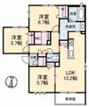 Mクオーレの間取り画像