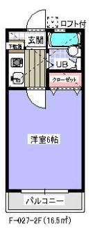 ダイニチ館 F－27(F-027)の間取り画像