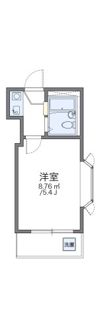 レオパレス小比企の間取り画像