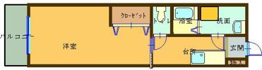 アルテッツァ紺屋町の間取り画像
