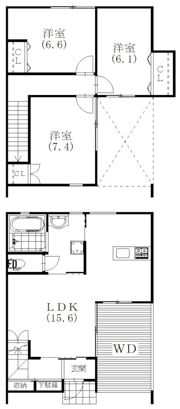 ソラノア Ⅱの間取り画像
