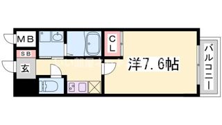 ピアグレース神戸の間取り画像