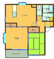 パークシティー神保原Bの間取り画像