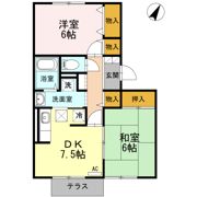 花園ガーデンテラスの間取り画像