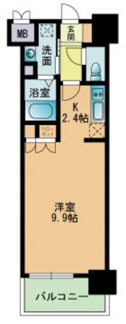 RJRプレシア南福岡の間取り画像