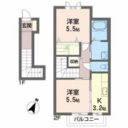シャーメゾンMAEDA B棟の間取り画像