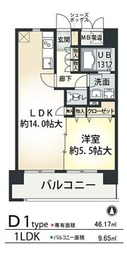 フジ・ディア・ミュ・リッヒの間取り画像