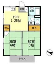 プレジール長嶺の間取り画像