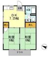 プレジール長嶺の間取り画像
