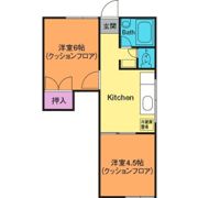 サンハイツの間取り画像