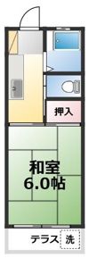 メゾン東大泉の間取り画像
