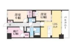 グランドパレス草津の間取り画像