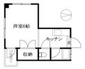 コーポ林の間取り画像